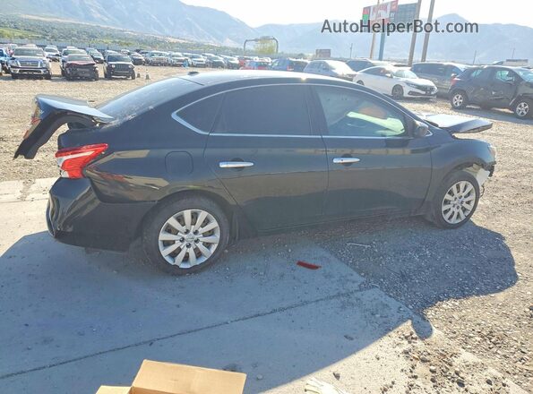 3N1AB7AP5GL637596 2016 NISSAN SENTRA Black Вид спереду