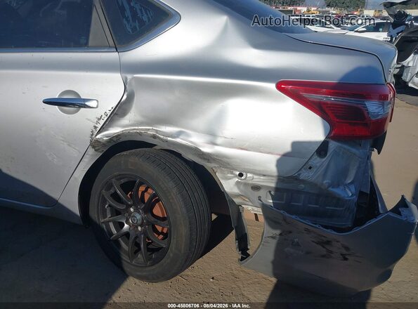 3N1AB7AP5GL669920 2016 NISSAN SENTRA Silver Vista frontal