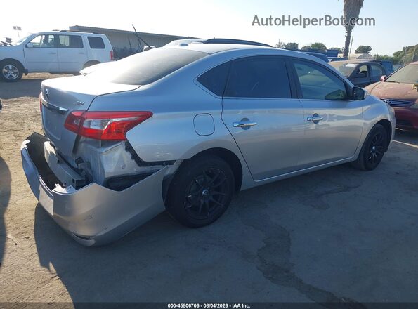 3N1AB7AP5GL669920 2016 NISSAN SENTRA Silver Trasero derecho