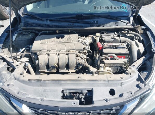 3N1AB7AP5GL671117 2016 NISSAN SENTRA Blue Widok z tyłu