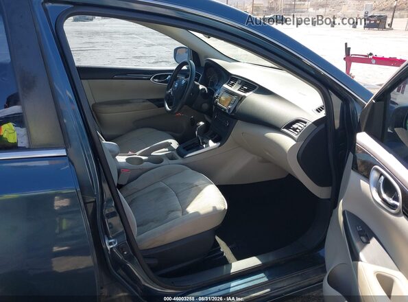 3N1AB7AP5GL671117 2016 NISSAN SENTRA Blue Widok wnętrza z przodu