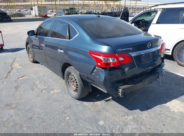 3N1AB7AP5GL671117 2016 NISSAN SENTRA Blue Tył lewy