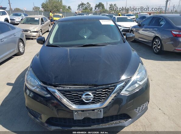 3N1AB7AP5GL672316 2016 NISSAN SENTRA Black წინა ხედი