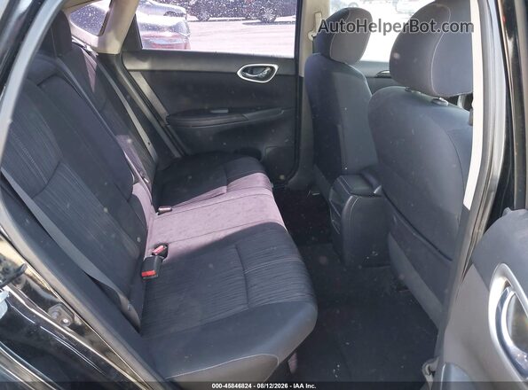3N1AB7AP5GL672316 2016 NISSAN SENTRA Black VIN კოდის სტიკერის ხედი