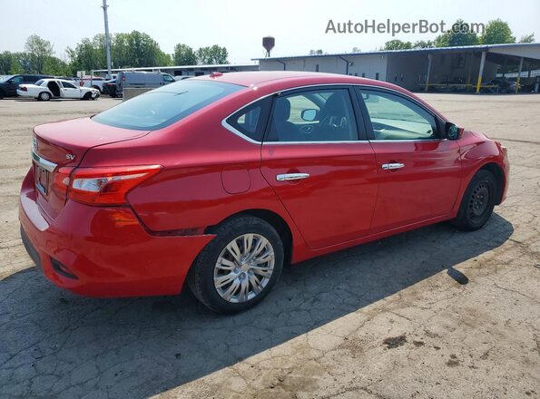 3N1AB7AP5GL683820 2016 NISSAN SENTRA Red Rear right