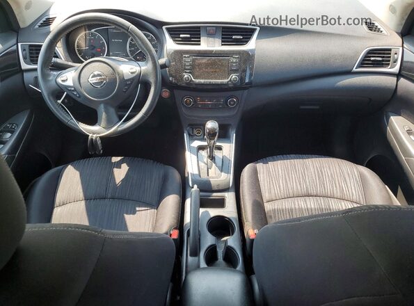 3N1AB7AP5GL683820 2016 NISSAN SENTRA Red Dashboard view