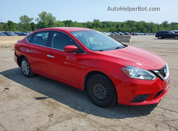 3N1AB7AP5GL683820 2016 NISSAN SENTRA Red Front right