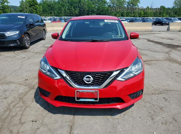 3N1AB7AP5GL683820 2016 NISSAN SENTRA Red Front view