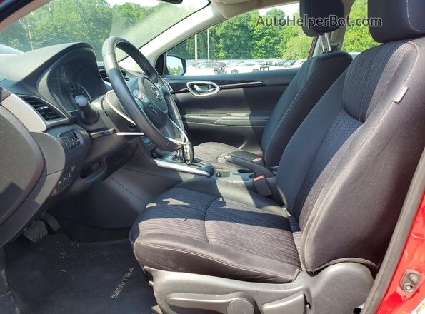 3N1AB7AP5GL683820 2016 NISSAN SENTRA Red Front interior view