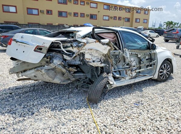 3N1AB7AP5GY213757 2016 NISSAN SENTRA White Tył prawy