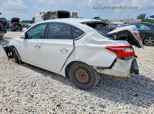 3N1AB7AP5GY213757 2016 NISSAN SENTRA White Tył lewy