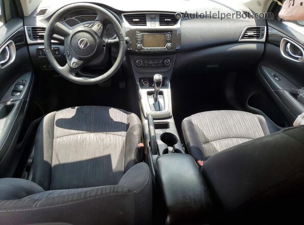 3N1AB7AP5GY213757 2016 NISSAN SENTRA White Widok deski rozdzielczej