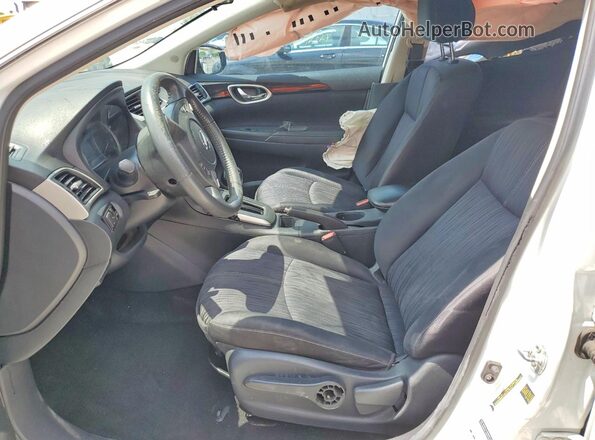 3N1AB7AP5GY213757 2016 NISSAN SENTRA White Widok wnętrza z przodu