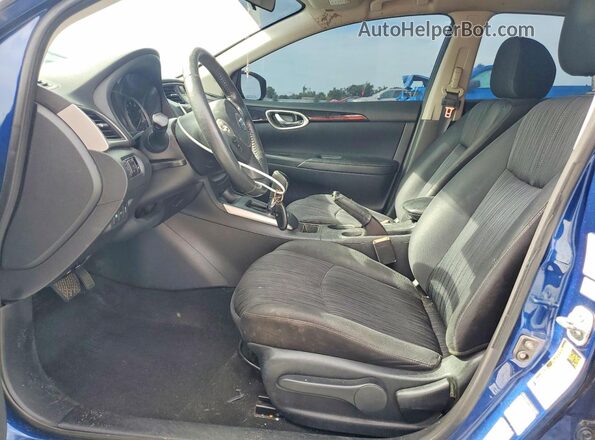 3N1AB7AP5GY217971 2016 NISSAN SENTRA Blue Front interior view