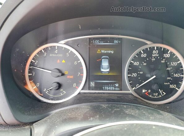 3N1AB7AP5GY217971 2016 NISSAN SENTRA Blue Instrument cluster view