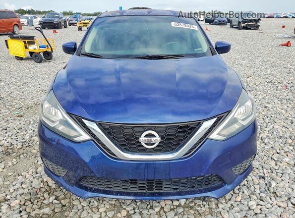 3N1AB7AP5GY217971 2016 NISSAN SENTRA Blue Front view