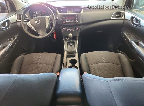 3N1AB7AP5GY218344 2016 NISSAN SENTRA Blue Vista del salpicadero