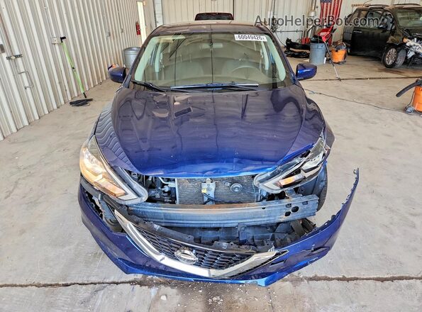 3N1AB7AP5GY218344 2016 NISSAN SENTRA Blue Vista frontal