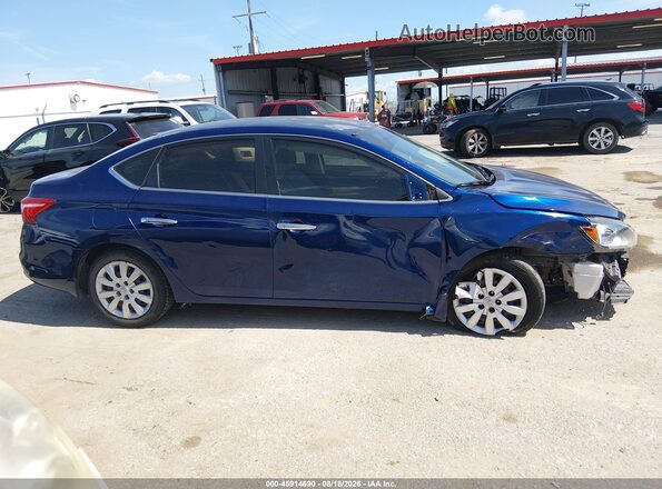 3N1AB7AP5GY228873 2016 NISSAN SENTRA Blue Панорамний вид салону 360°