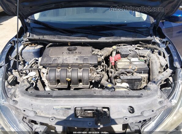 3N1AB7AP5GY228873 2016 NISSAN SENTRA Blue Вид ззаду