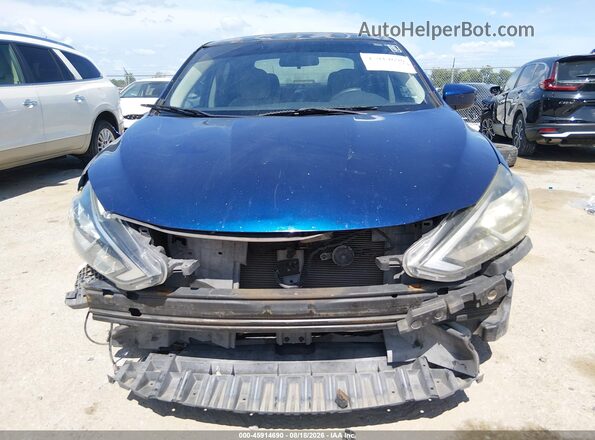 3N1AB7AP5GY228873 2016 NISSAN SENTRA Blue Вид задньої частини салону