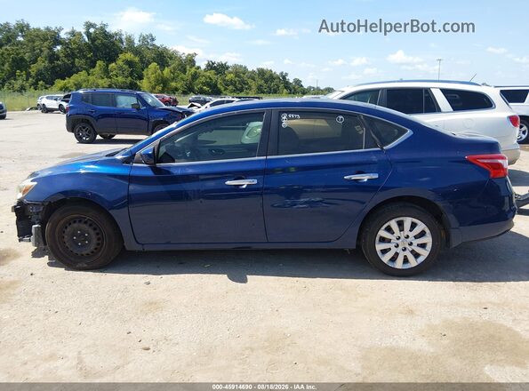 3N1AB7AP5GY228873 2016 NISSAN SENTRA Blue 