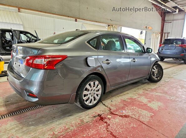 3N1AB7AP5GY240120 2016 NISSAN SENTRA Серебряный Задняя правая четверть