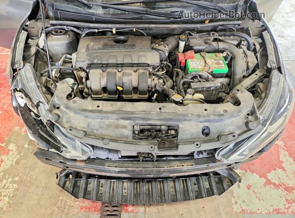 3N1AB7AP5GY240120 2016 NISSAN SENTRA Серебряный Вид задней части салона