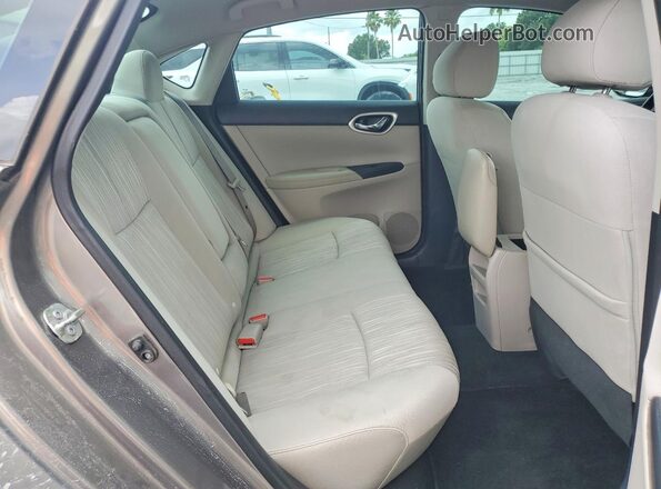 3N1AB7AP5GY241316 2016 NISSAN SENTRA Green Vista de los asientos traseros