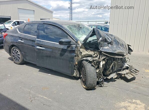 3N1AB7AP5GY263042 2016 NISSAN SENTRA Черный Передняя правая четверть