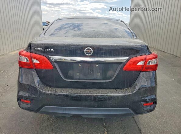 3N1AB7AP5GY263042 2016 NISSAN SENTRA Черный Вид сзади