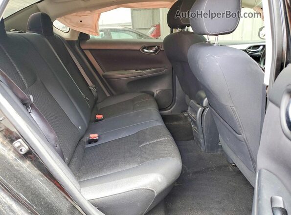 3N1AB7AP5GY263042 2016 NISSAN SENTRA Черный Вид задних сидений