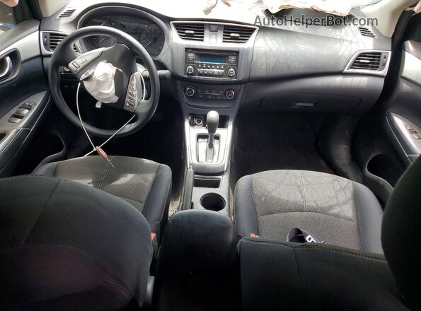 3N1AB7AP5GY263042 2016 NISSAN SENTRA Черный Вид панели приборов