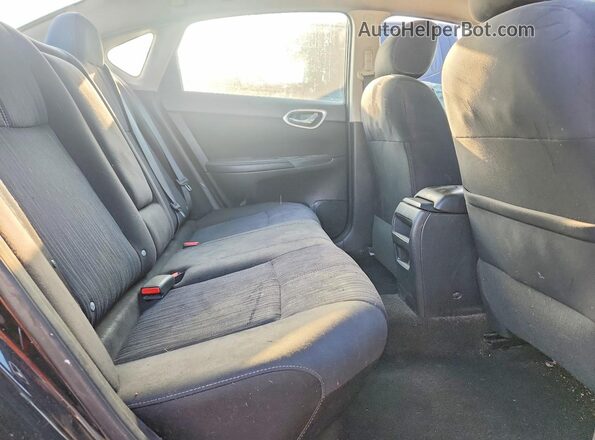 3N1AB7AP5GY270962 2016 NISSAN SENTRA Black Rear seats view
