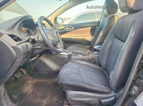 3N1AB7AP5GY270962 2016 NISSAN SENTRA Black Front interior view