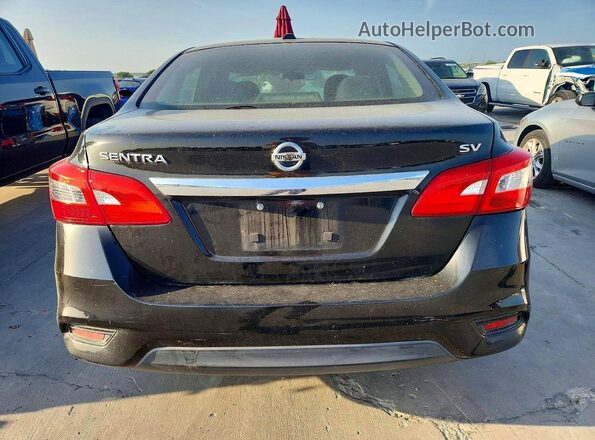 3N1AB7AP5GY270962 2016 NISSAN SENTRA Black Rear view