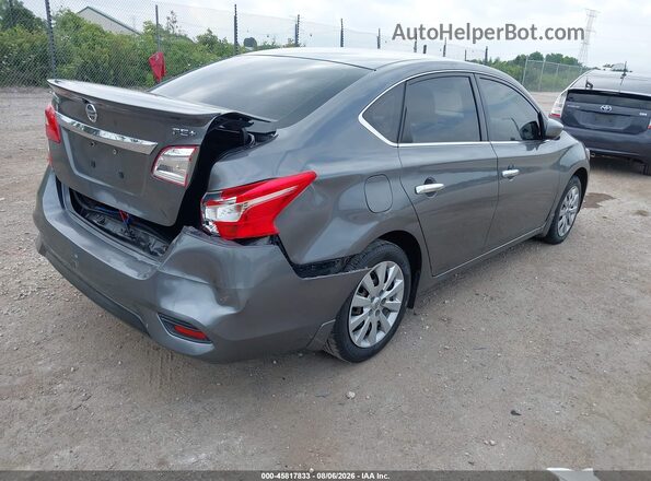 3N1AB7AP5GY272288 2016 NISSAN SENTRA Серый Задняя правая четверть