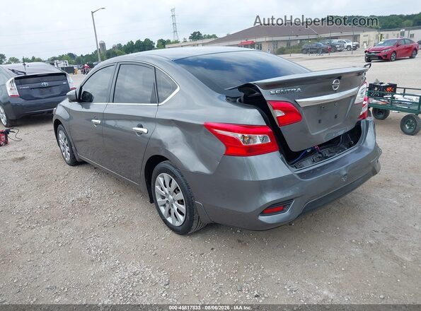 3N1AB7AP5GY272288 2016 NISSAN SENTRA Серый Задняя левая четверть
