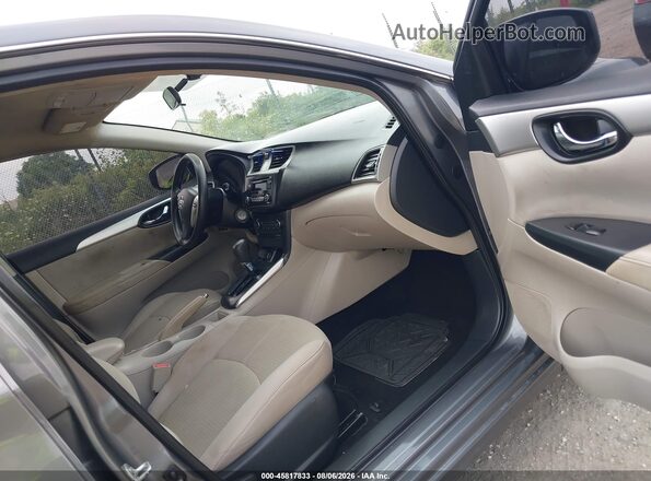 3N1AB7AP5GY272288 2016 NISSAN SENTRA Серый Вид салона спереди