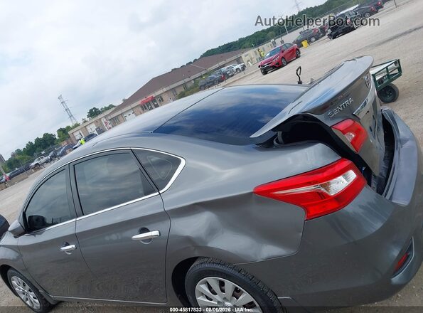 3N1AB7AP5GY272288 2016 NISSAN SENTRA Серый Вид щитка приборов