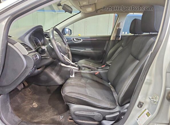 3N1AB7AP5GY276972 2016 NISSAN SENTRA Silver Widok wnętrza z przodu
