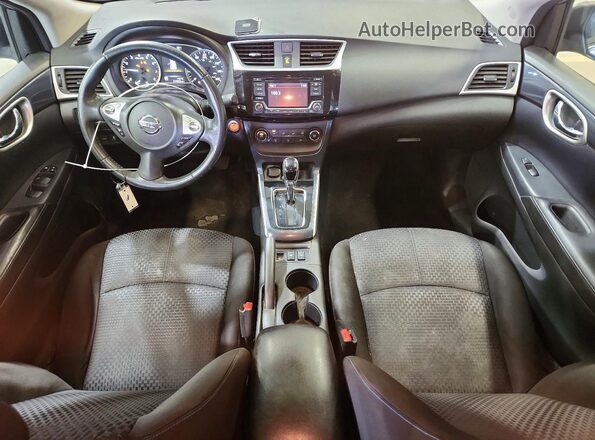 3N1AB7AP5GY276972 2016 NISSAN SENTRA Silver Widok deski rozdzielczej