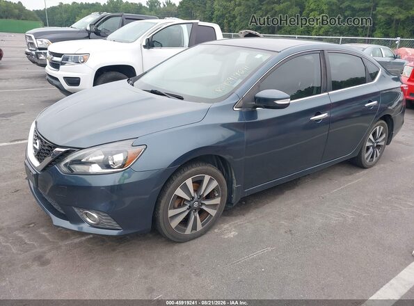 3N1AB7AP5GY278821 2016 NISSAN SENTRA Blue წინა მარცხენა ხედი სამი მეოთხედიდან