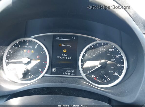 3N1AB7AP5GY280908 2016 NISSAN SENTRA White Widok tylnych siedzeń