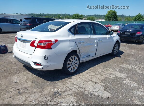 3N1AB7AP5GY280908 2016 NISSAN SENTRA White Tył prawy