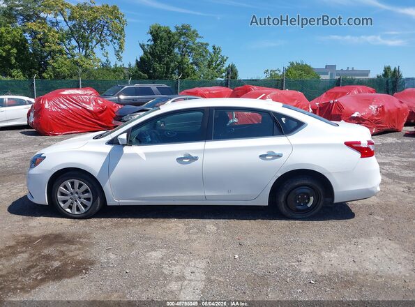3N1AB7AP5GY280908 2016 NISSAN SENTRA White Widok wnętrza z tyłu