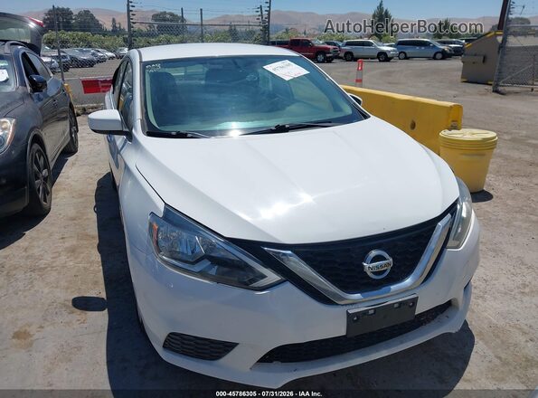 3N1AB7AP5GY281301 2016 NISSAN SENTRA White წინა ხედი