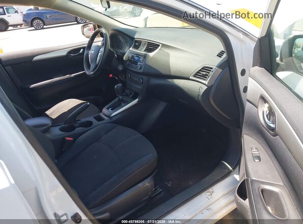 3N1AB7AP5GY281301 2016 NISSAN SENTRA White წინა სალონის ხედი