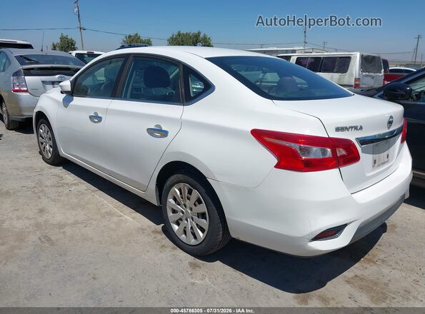 3N1AB7AP5GY281301 2016 NISSAN SENTRA White უკანა მარცხენა