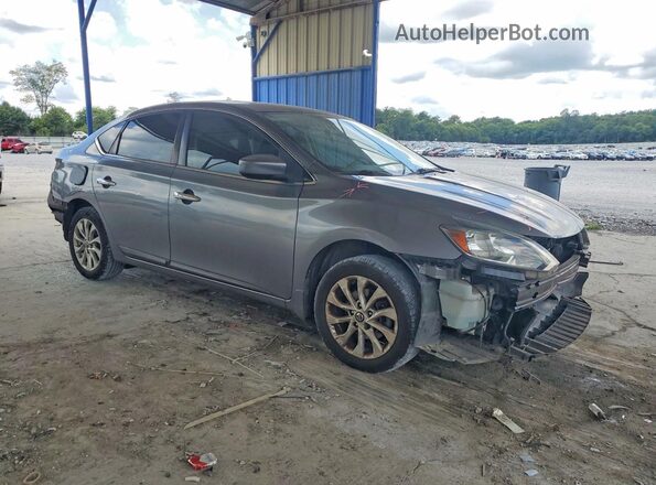 3N1AB7AP5GY284277 2016 NISSAN SENTRA Gray წინა მარჯვენა